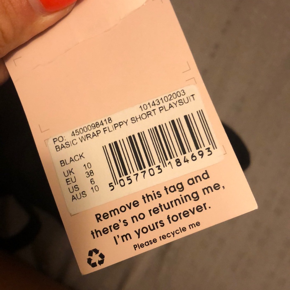 NWT Missguided black romper - Picture 2 of 4